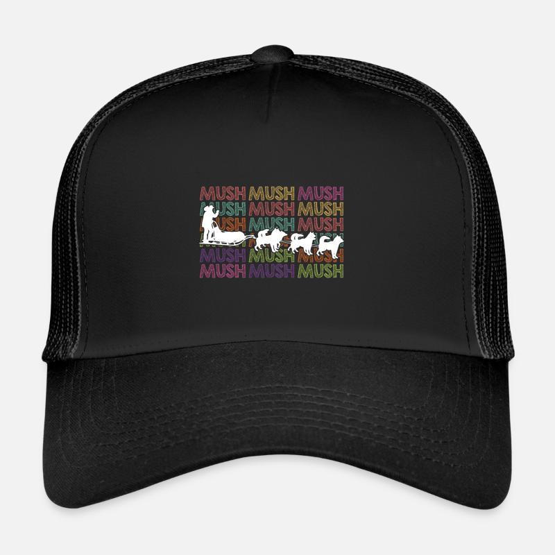 Schlittenhunderennen Schlittenhunde Geschenk Trucker Cap