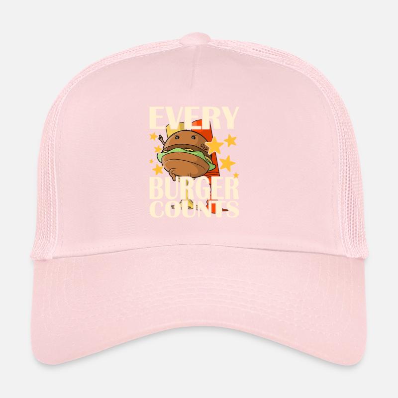 Chaque hamburger compte Casquette trucker 