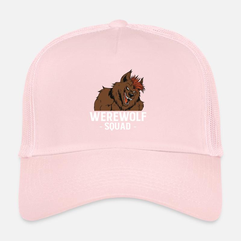 Werewolf Squad Werwolf Shirt Geschenk Trucker Cap
