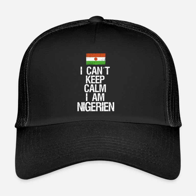 Je n’arrive pas à garder mon calme, je suis Nigrer Casquette trucker 