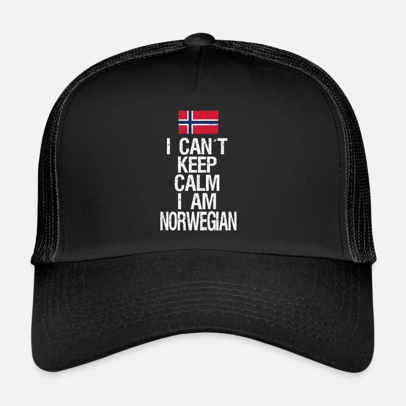 I can not Keep Calm I am Norweger Trucker Cap