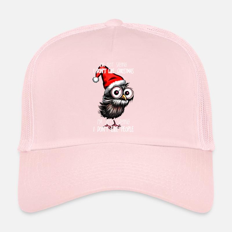 Weihnachtseule Eule Weihnachten Eulen Geschenk Trucker Cap