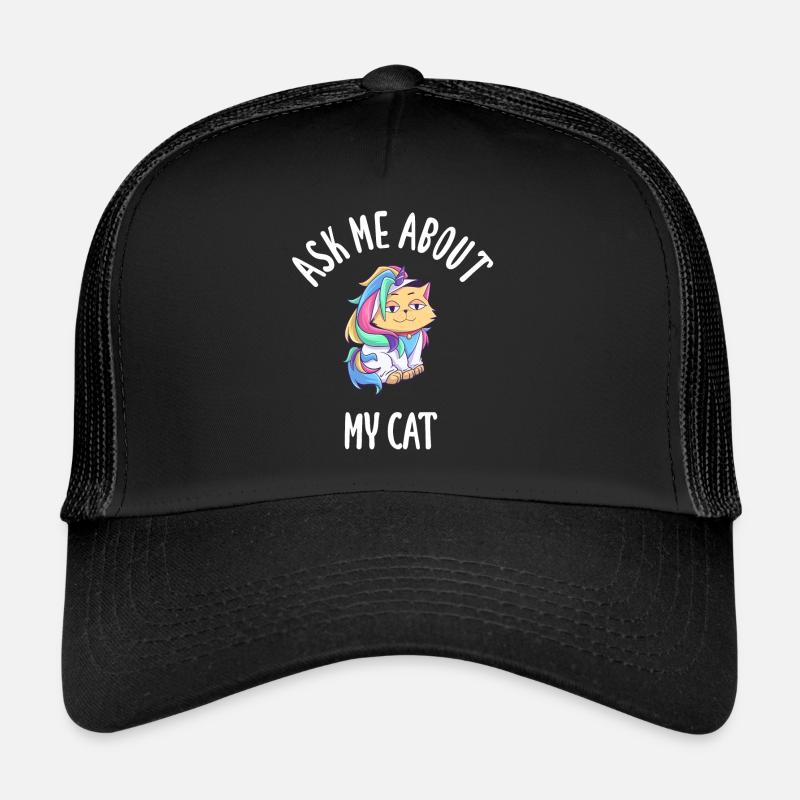 Posez-moi des questions sur mon chat Casquette trucker 