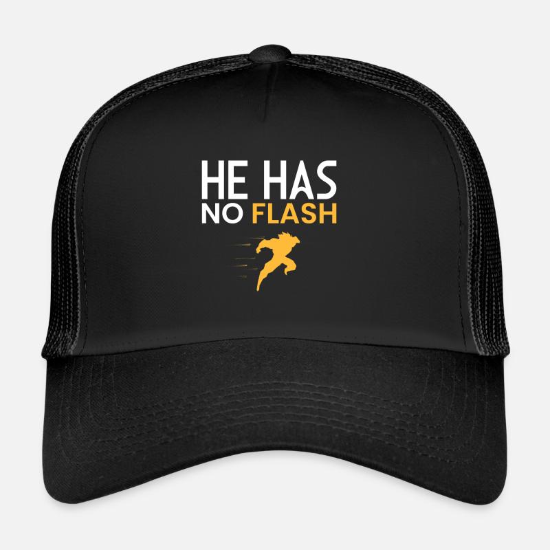 PAS DE FLASH !! Casquette trucker 