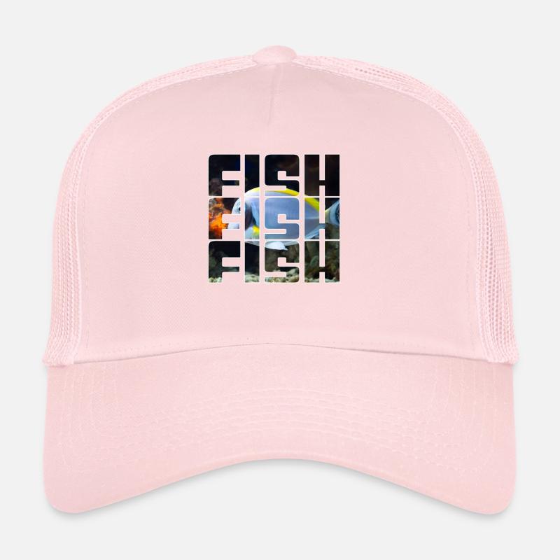 Poisson Casquette trucker 