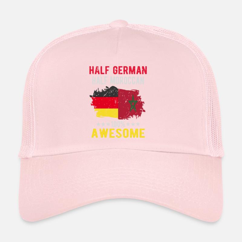Half German half Moroccans Trucker Cap