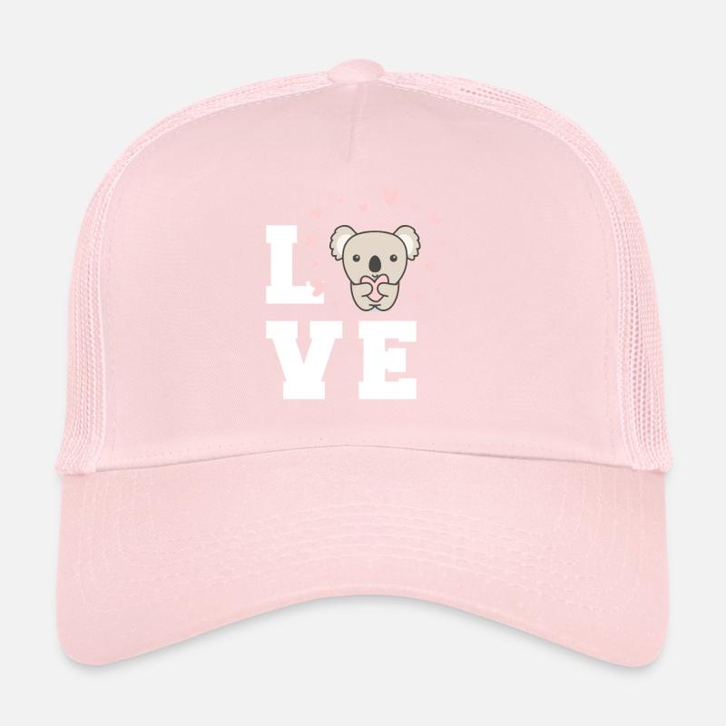 Koala Liebe Tierschutz Bambus süße Koalas Trucker Cap