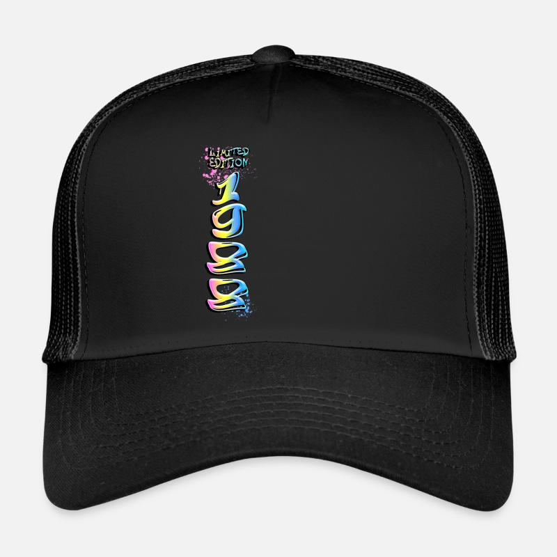 Édition limitée 1988 Graffiti Casquette trucker 