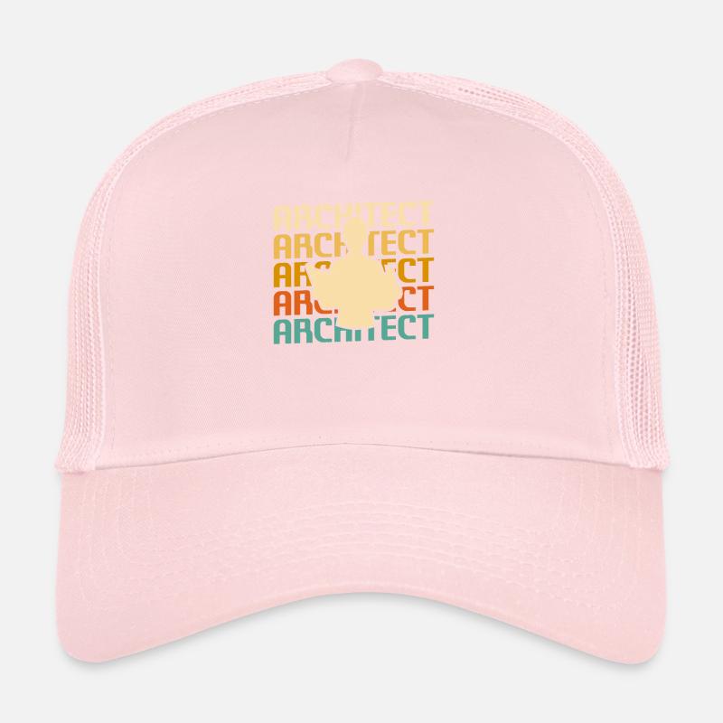 Retro Vintage Classic Architect Architecture Trucker Cap