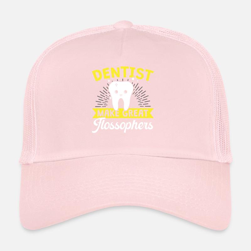 Les dentistes font de grands Flossophers École dentaire Casquette trucker 