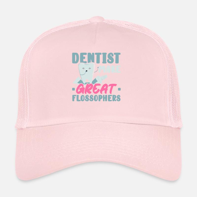 Les dentistes font de grands Flossophers École dentaire Casquette trucker 