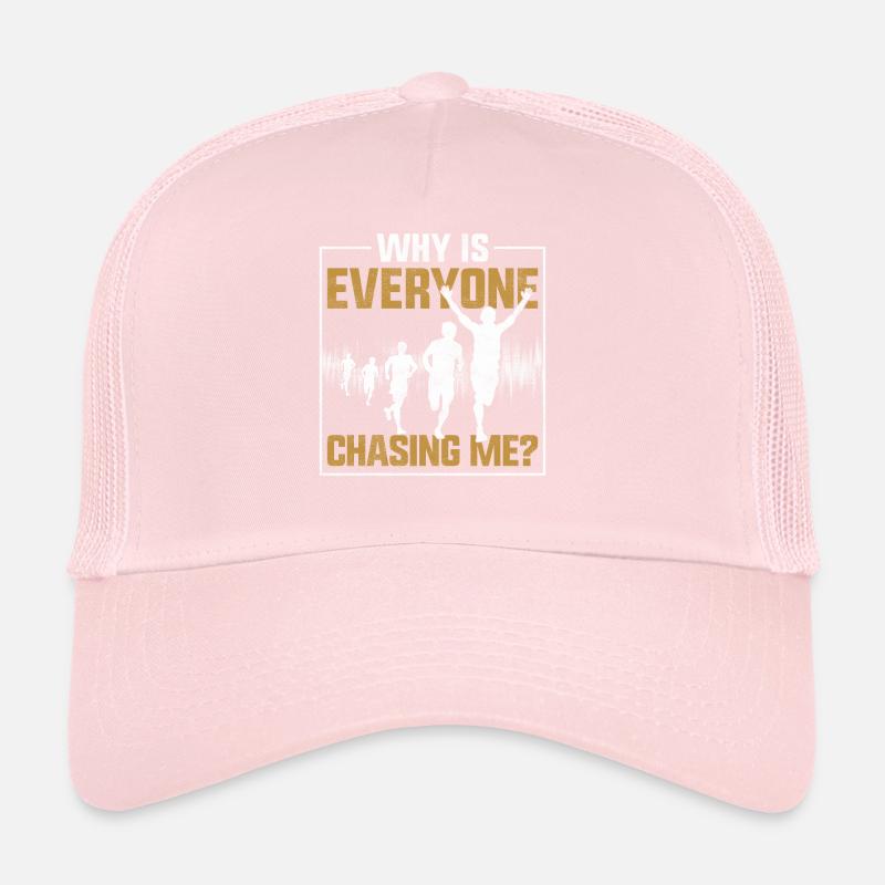 Running Runner Half Marathon Trucker Cap