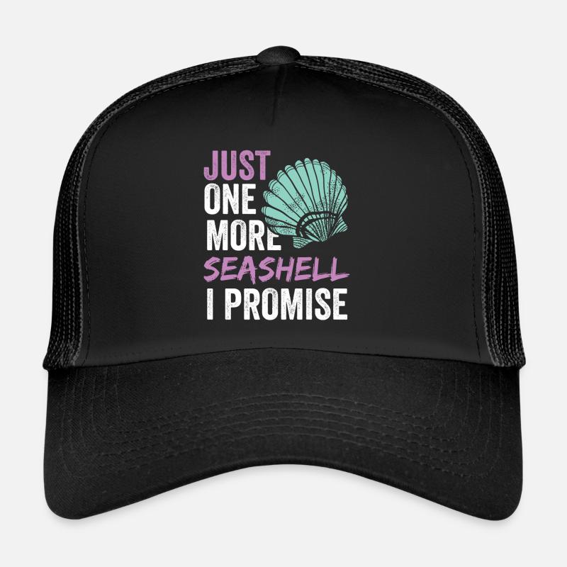 Plus qu’une coquille je lui promets Moules Casquette trucker 