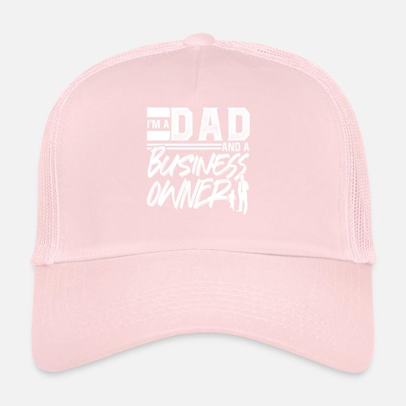 Ich Bin Ein Vater Und Ein Geschäftsinhaber CEO Trucker Cap