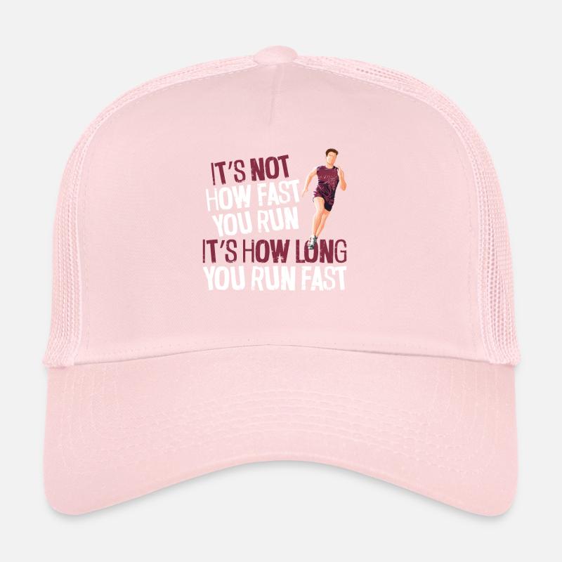 Running Runner Half Marathon Trucker Cap