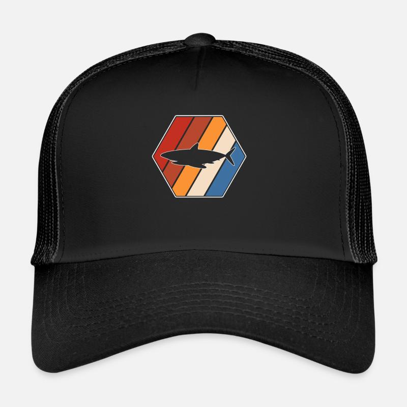 Requin Rétro Casquette trucker 