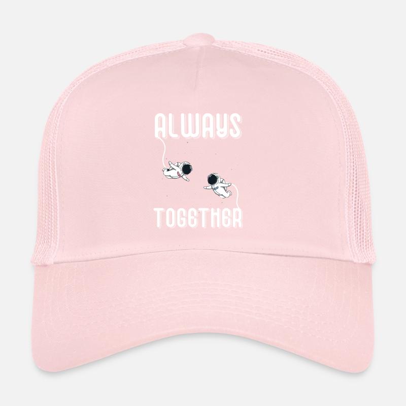 Cute Astronauts Funny Space Cosmonauts Trucker Cap