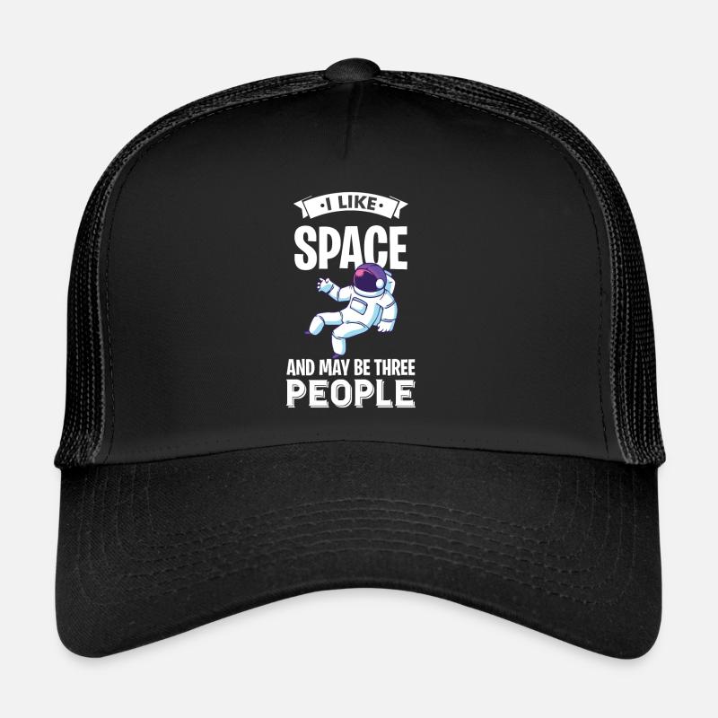 Espace Astronaute Planètes Système solaire Galaxy M Casquette trucker 