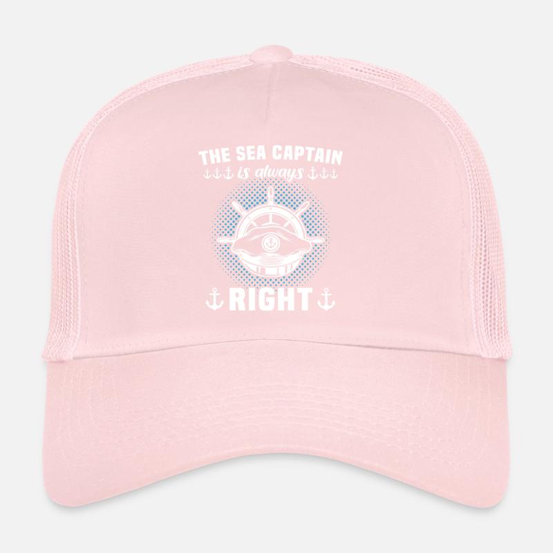 Captain Boat Captain Trucker Cap