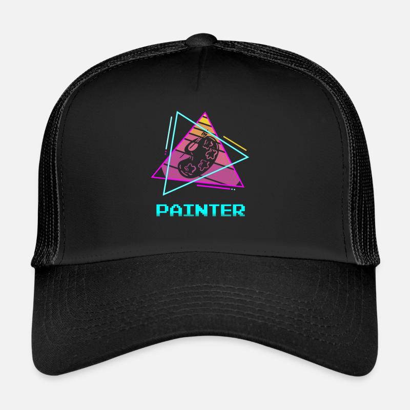 Peinture Retro Painter Casquette trucker 