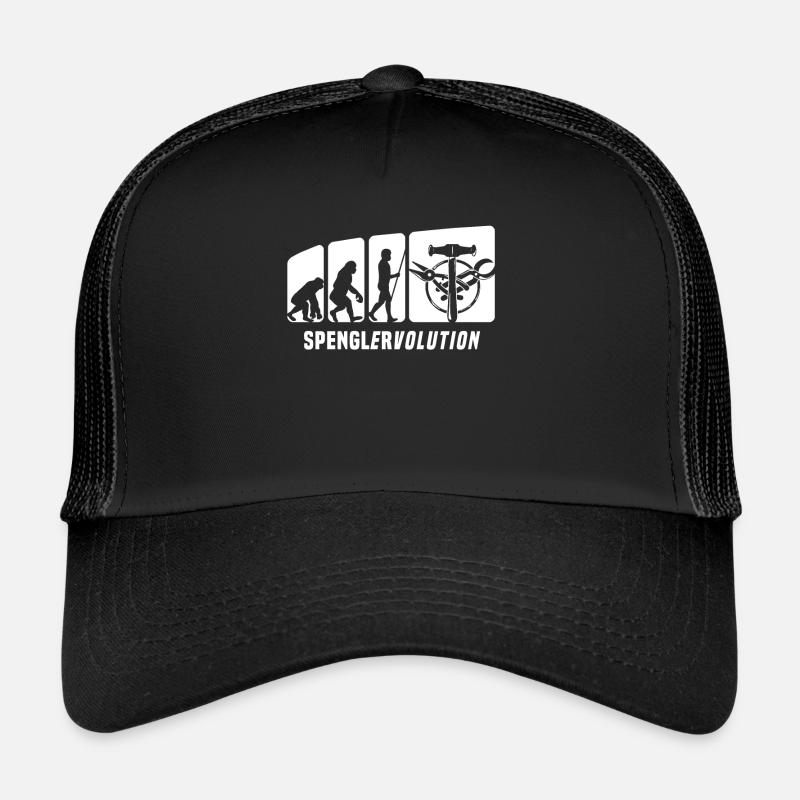 Bauspengler Evolution Spengler - Casquette trucker - noir/noir