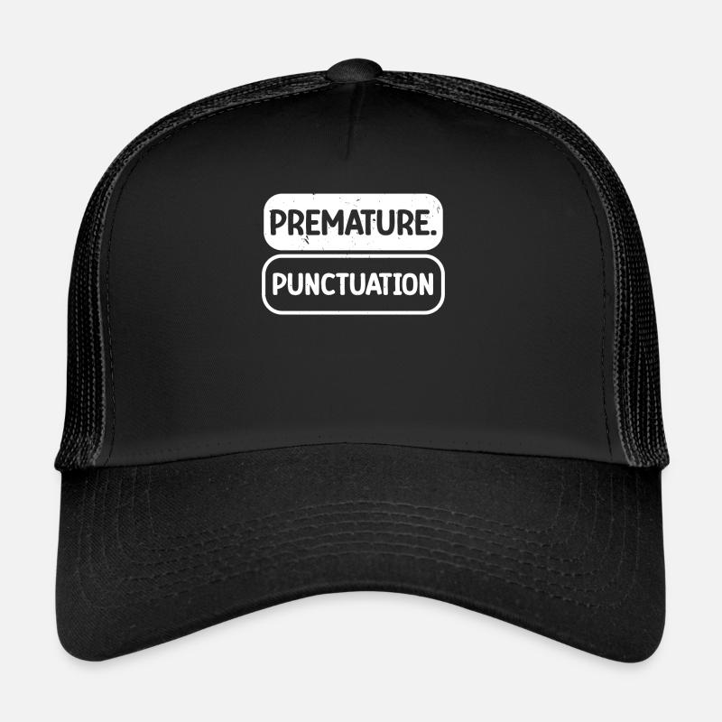 Grammaire Police Anglais Professeur d’écriture Apostrophe Casquette trucker 