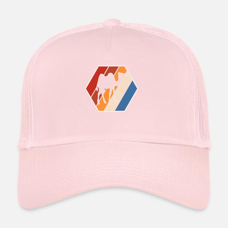 Camel Rétro Casquette trucker 