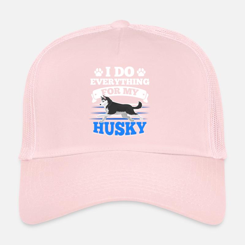 Propriétaires de chiens Husky Huskies Casquette trucker 