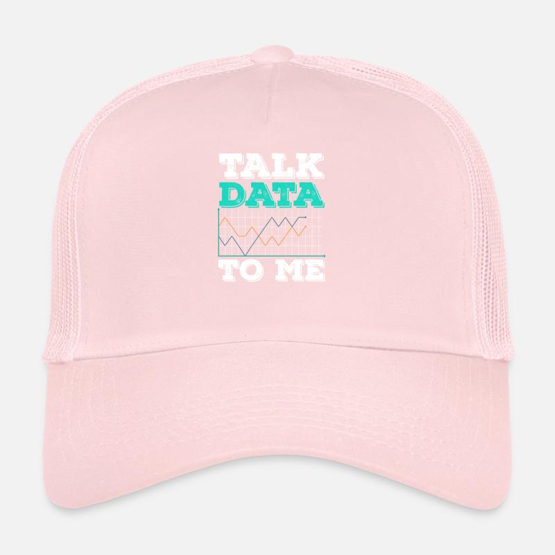 USA Computer Statistics Talk data to me Casquette trucker 