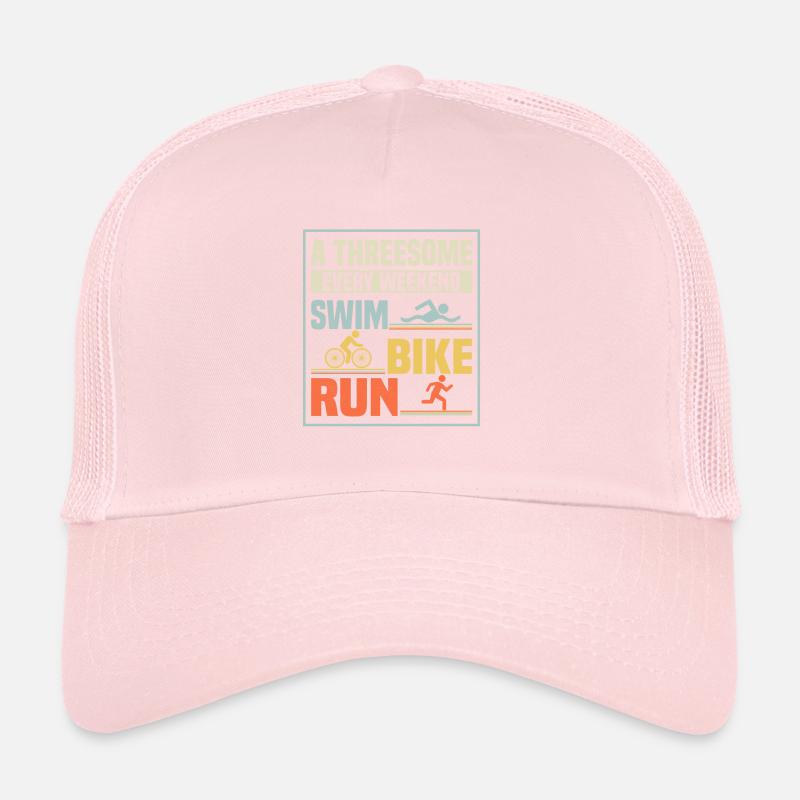 A threesome every weekend - Swim, Bike, Run Triath Trucker Cap