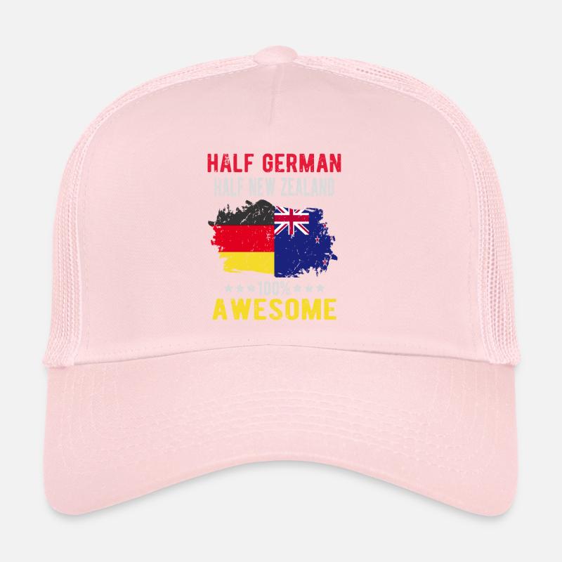 Half German half New Zealanders Trucker Cap