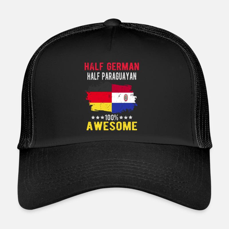 Half German half Paraguayan Trucker Cap