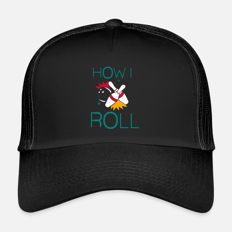 Bowling - How i roll Trucker Cap