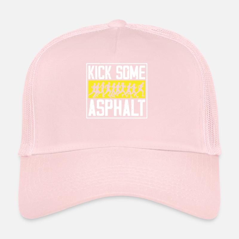 Running Runner Half Marathon Trucker Cap