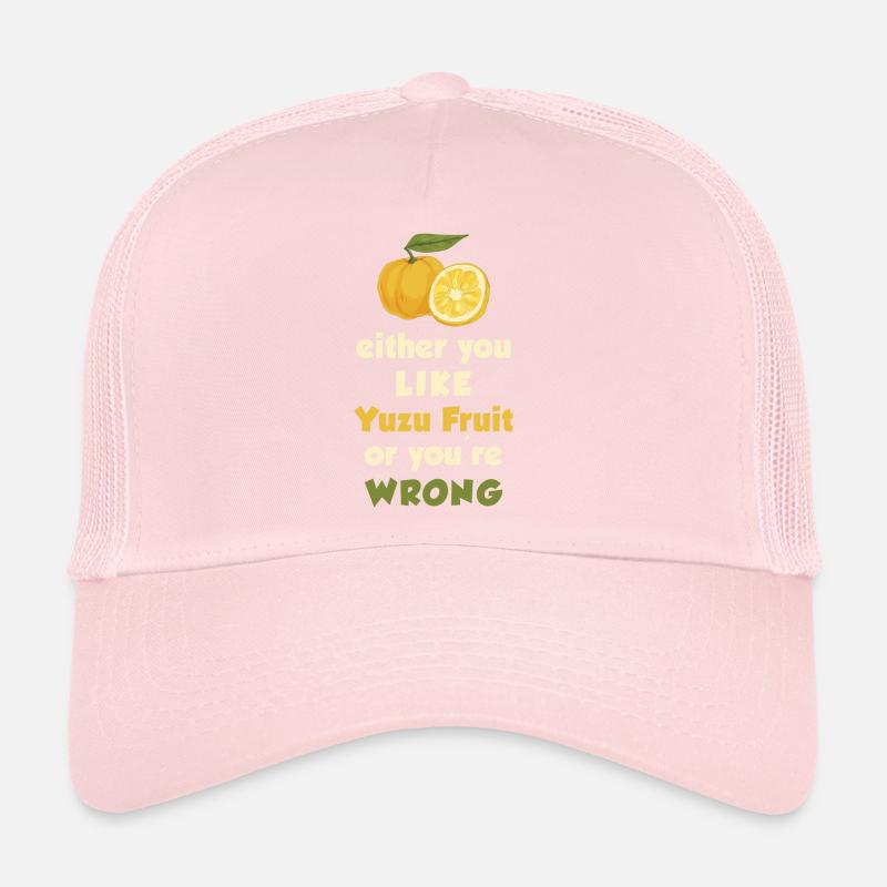Yuzu Fruit Dicton Casquette trucker 