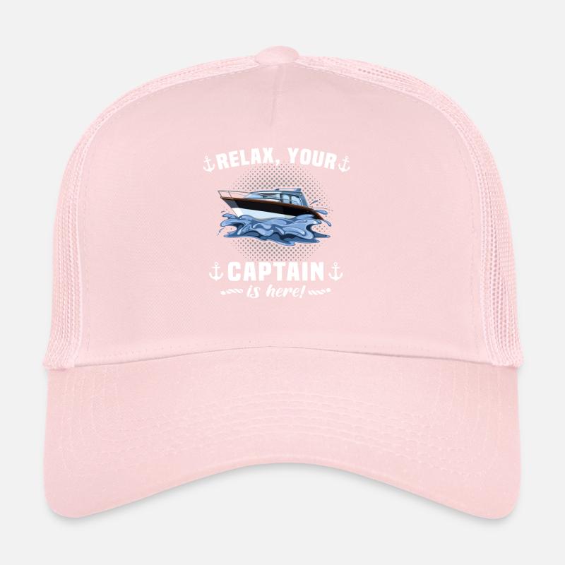 Capitaine bateau permis bateau bateau Casquette trucker 