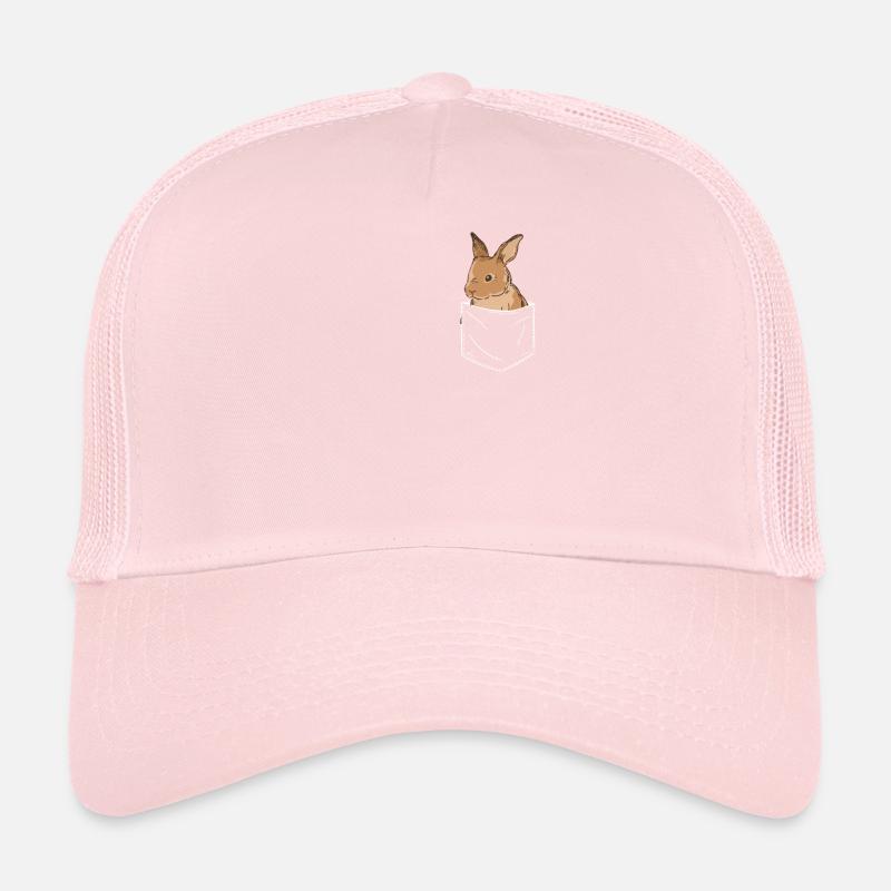 Rabbit Animal Pet Rabbit Trucker Cap