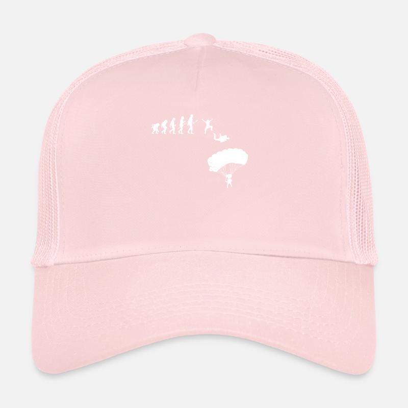 Parachutisme Évolution humaine Casquette trucker 