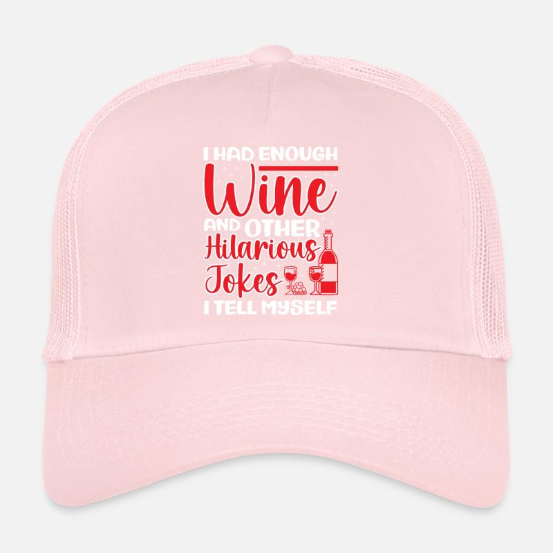 Weintrinker Weinliebhaber Winzer Wein Trucker Cap