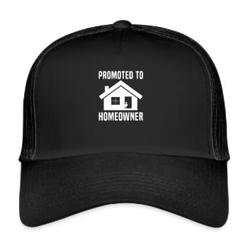 Client Owner Topping-out ceremony Homeowner - Trucker Cap - black/black - Front