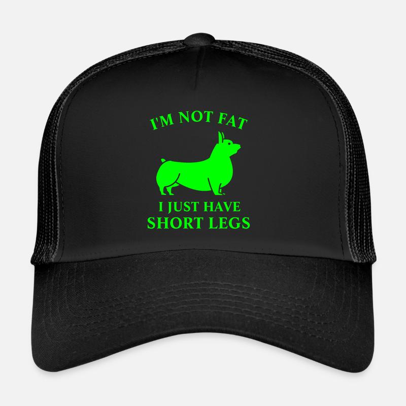 Ich bin nicht fett Trucker Cap