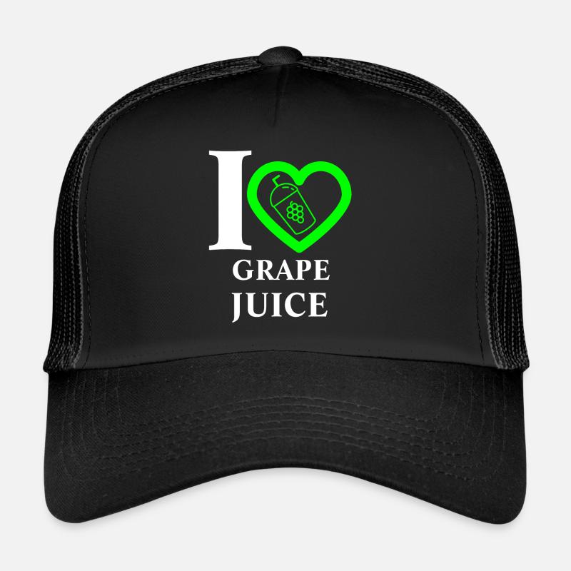 J’adore le jus de raisin Casquette trucker 