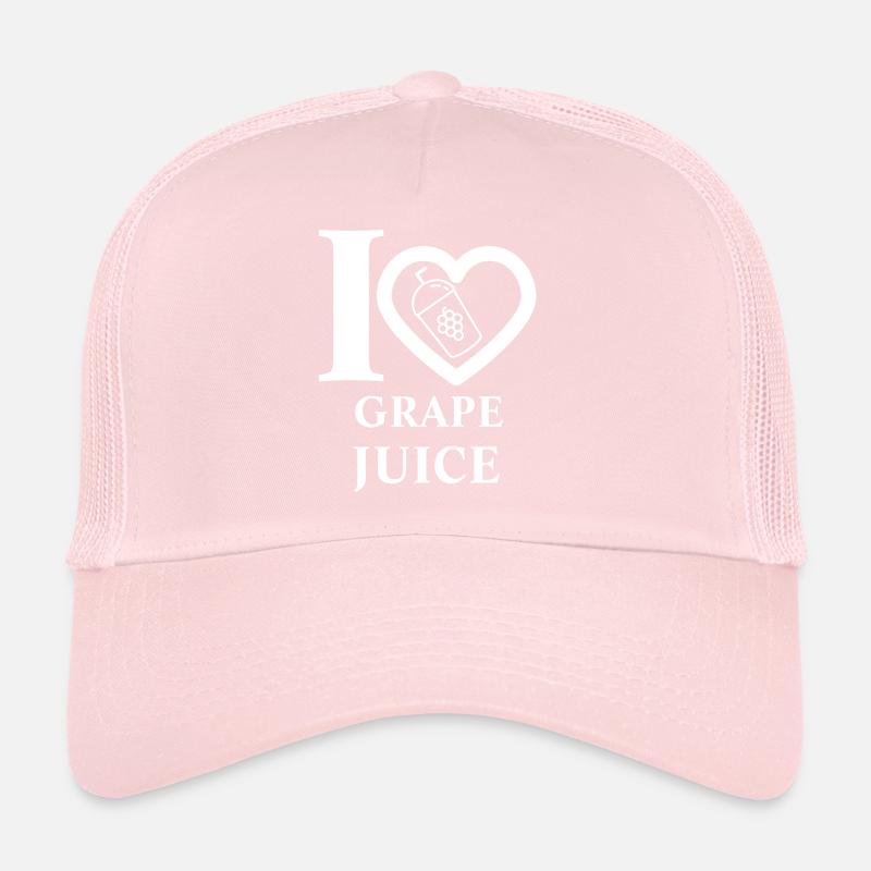 J’adore le jus de raisin Casquette trucker 