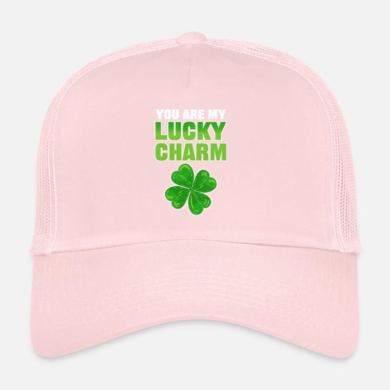 Tu es mon porte-bonheur Trèfle de la Saint-Patrick Casquette trucker 