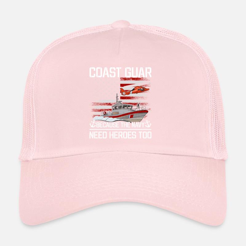 Mode de vie de la Garde côtière Positif Dire l’amour du héros Casquette trucker 