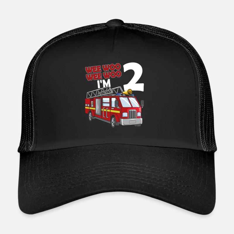 Pompier Meilleur pompier bénévole drôle Casquette trucker 