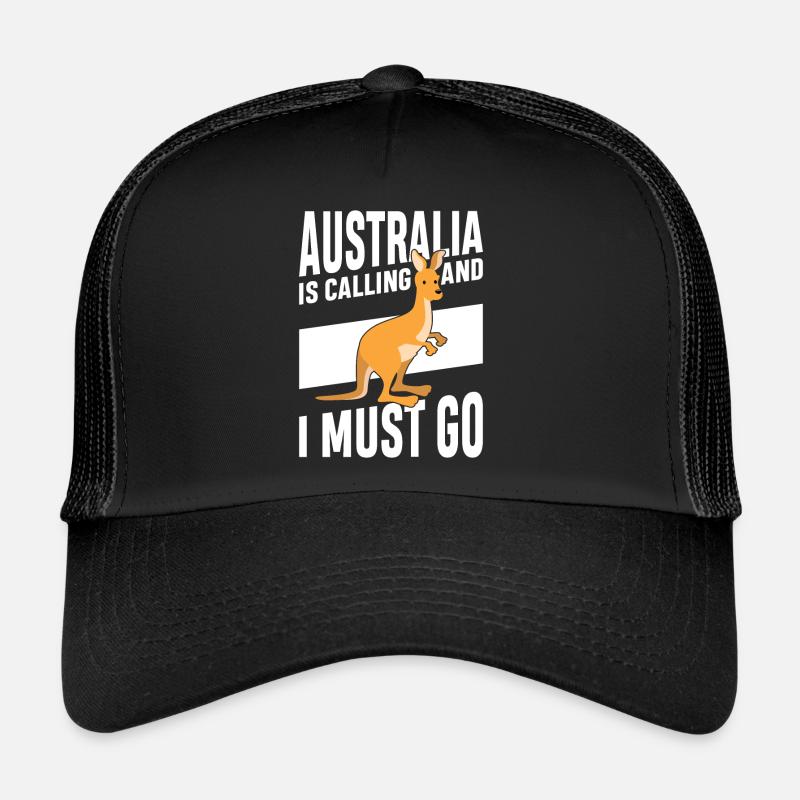Australien ruft Kangaroo Outback Cute Kangaroos Trucker Cap