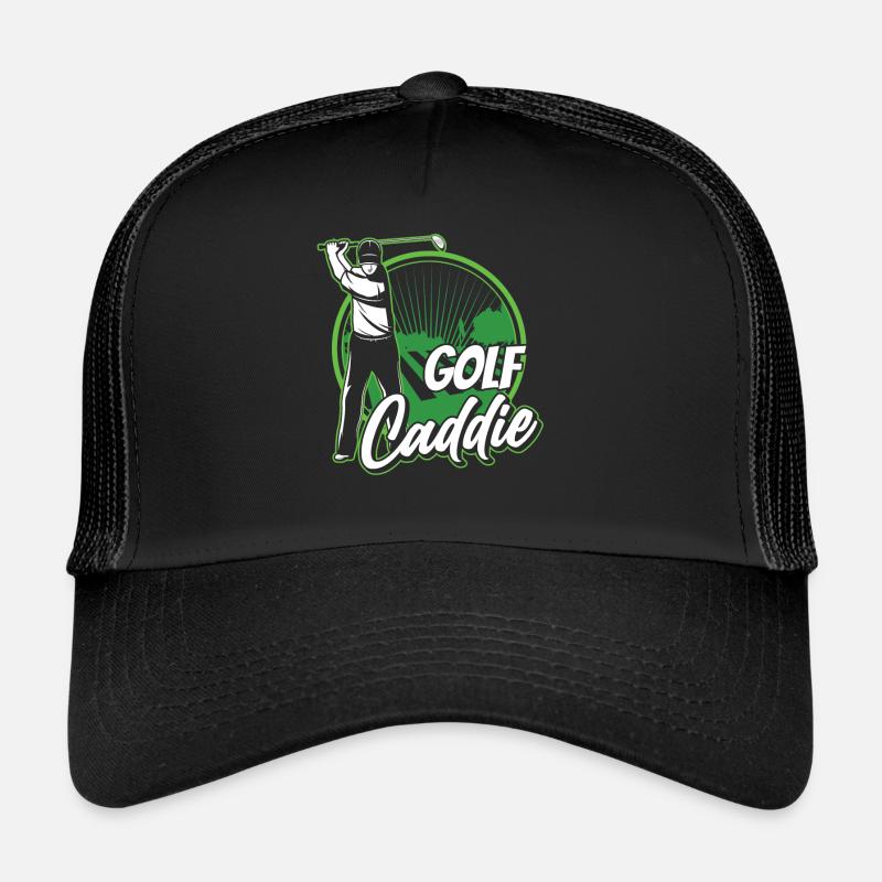 Golf Caddy Profession Golfeur Golf Casquette trucker 
