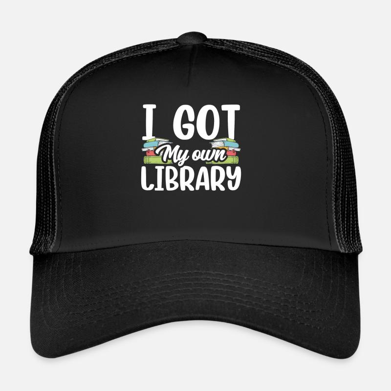 J’ai mon propre bibliothécaire Casquette trucker 