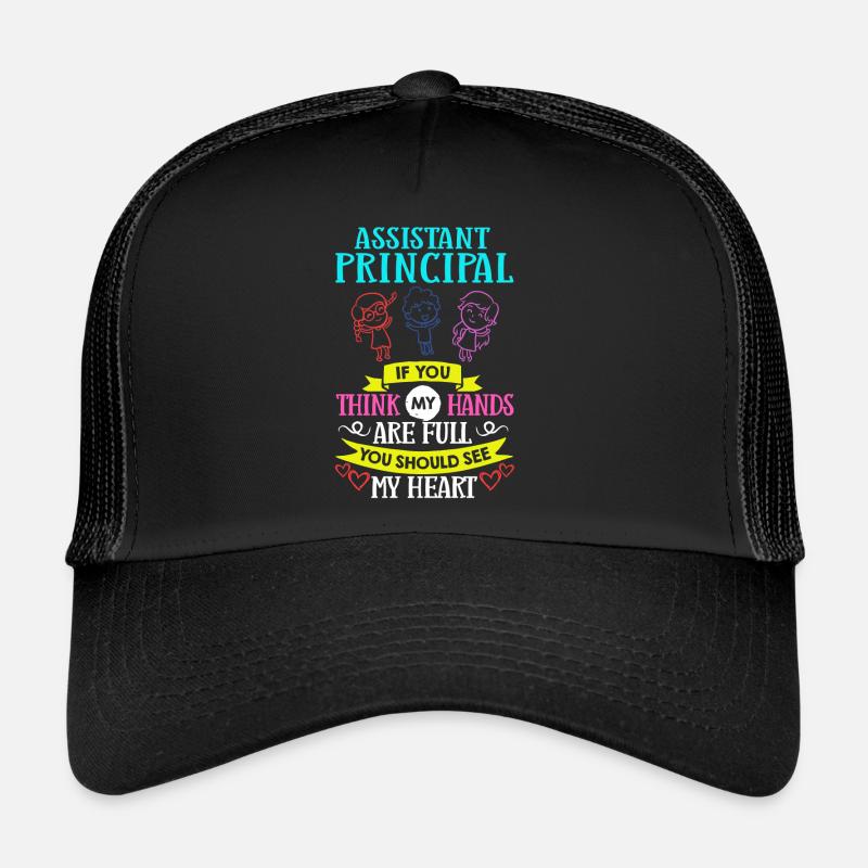 Schulleiter Schuldirektor Direktor Schulleitung Trucker Cap